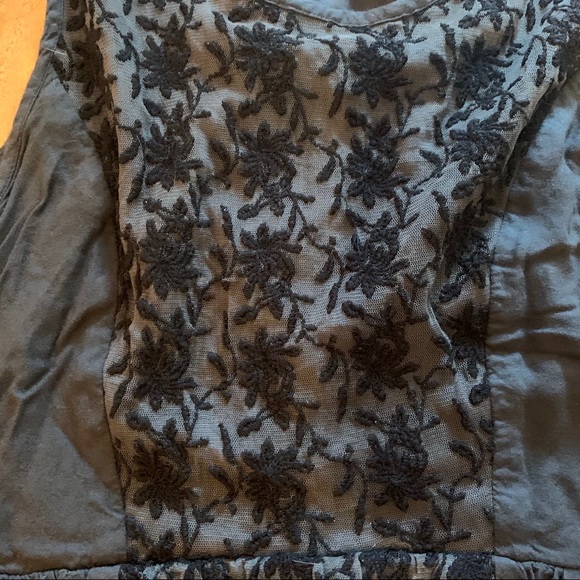 Dark Grey High Low Hem Dress - Picture 2 of 5